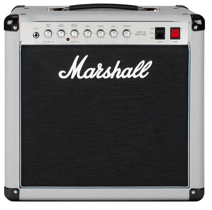 Marshall 2525C 5/25w Mini Jubilee Guitar Combo - Silver Vinyl