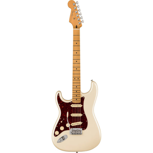 Fender Player Plus Left-Handed Stratocaster Electric Guitar - Maple Fingerboard, Olympic Pearl