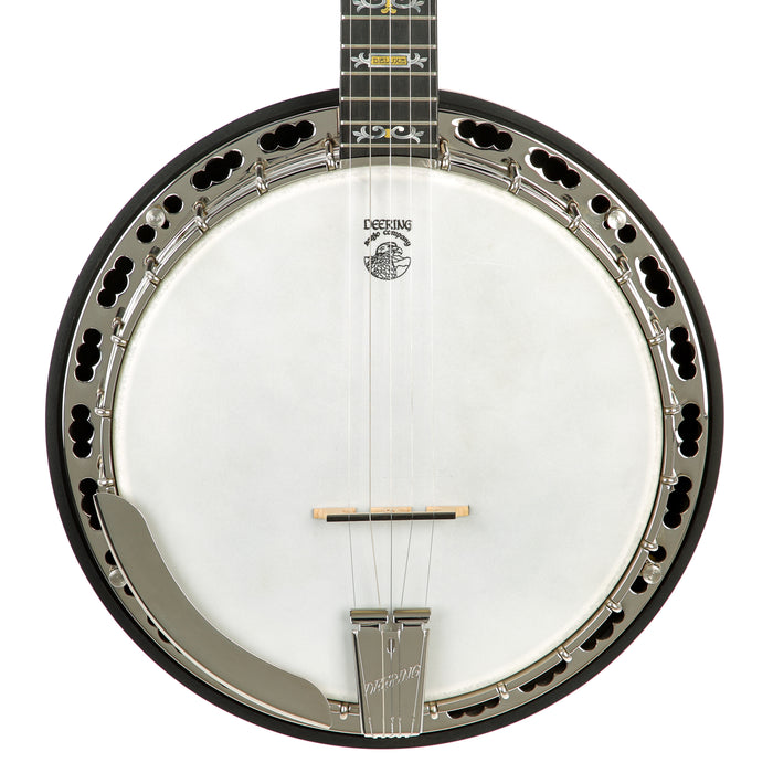 Deering Deluxe 5 String Banjo - Mahogany Resonator And Neck