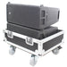 ProX X-RCF HDL6A LA X2W Dual-Speaker Flight Case for Line Array with Casters