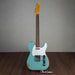 Fender Custom Shop Limited Edition '61 Telecaster Relic Electric Guitar - Aged Daphne Blue Sparkle - #CZ567663 - Display Model