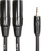 Roland RCC-3-352XM Balanced Interconnect Cable 1/8-Inch Trs to Two Xlr Male