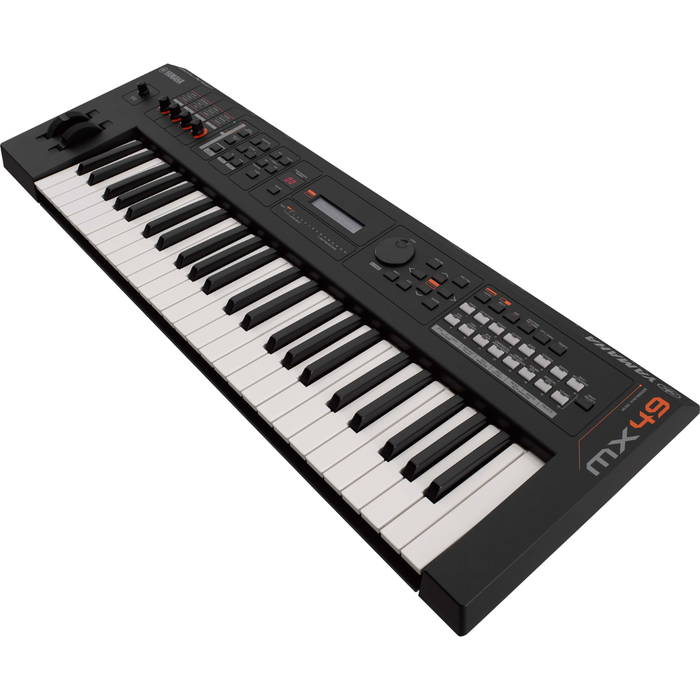 Yamaha MX49BK 49-Key Synthesizer Keyboard - Black - New