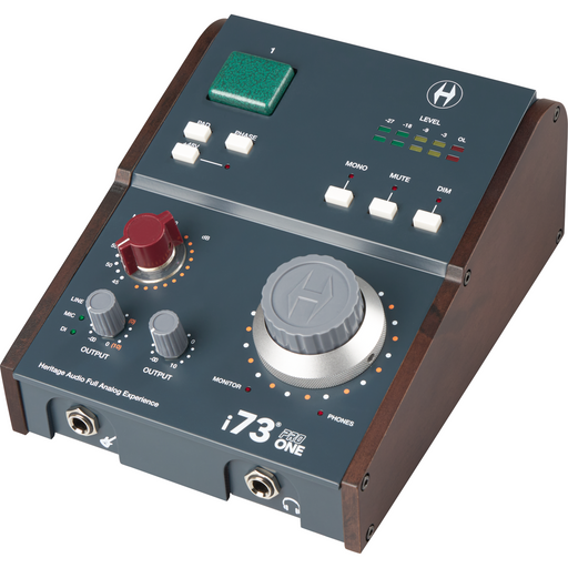 Heritage Audio i73 Pro One 2x4 USB-C Interface with 73-Style Preamp - Preorder