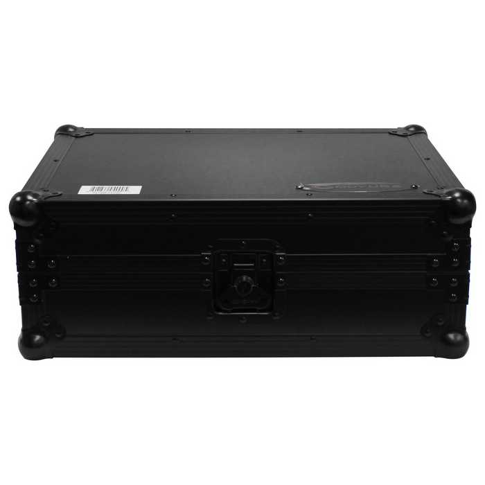 Odyssey FZ12MIXXDBL Odyssey Universal Black 12" Format DJ Mixer Flight Case with Extra Deep Rear Cable Compartment