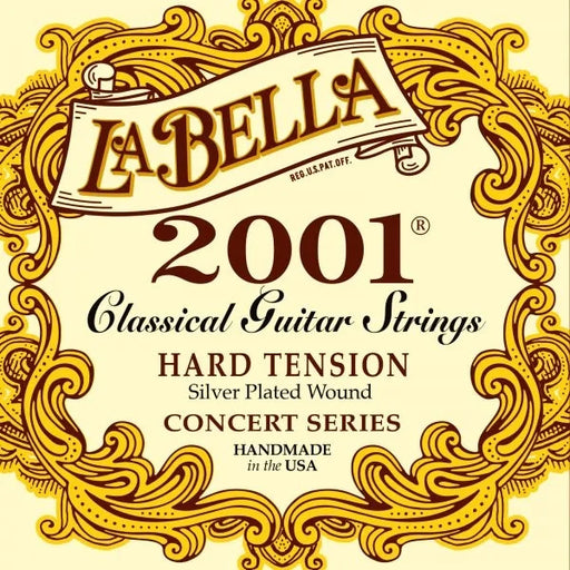 La Bella 2001 Classic Hard Tension Guitar Strings