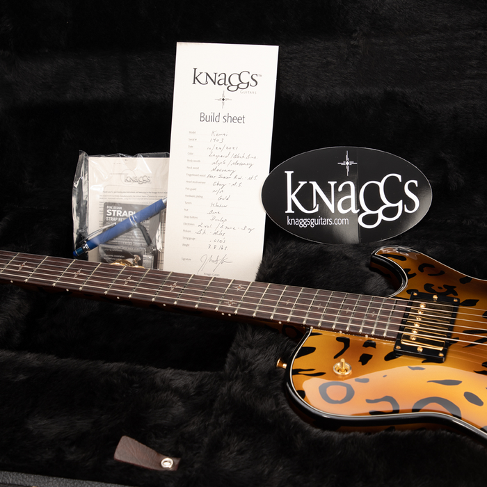 Knaggs Influence Tier 3 Kenai Electric Guitar - Leopard - New