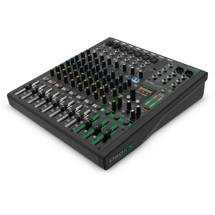 Mackie ProFX12v3+ 12-Channel Analog Mixer with Enhanced FX and Bluetooth