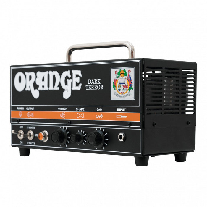 Orange Dark Terror DA15H Guitar Amp Head - Black - New