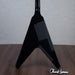 Gibson Custom Shop Kirk Hammet 1979 Flying V Electric Guitar - Ebony - #KH109