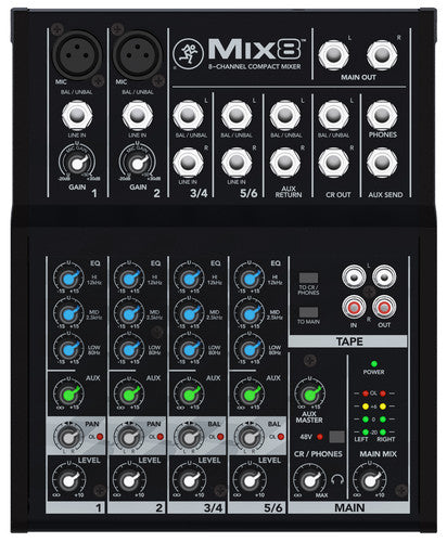 Mackie MIX 8 Compact Mixer