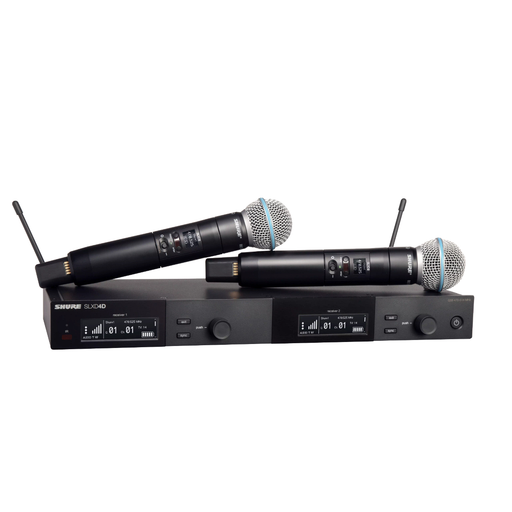 Shure SLXD24D/B58 Dual Wireless Microphone System - H55 Band