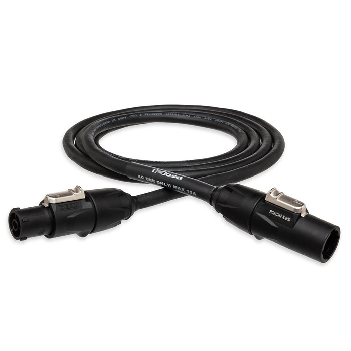 Hosa PRX Series Power Cord with REAN Power X Connectors - 25-Feet