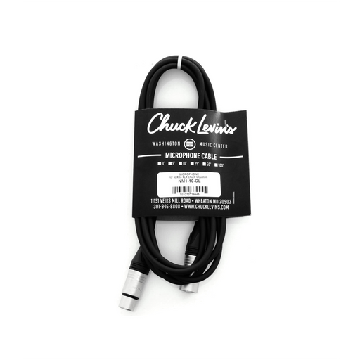 chuckfam.shop's Premium XLR Microphone Cable -10-Foot