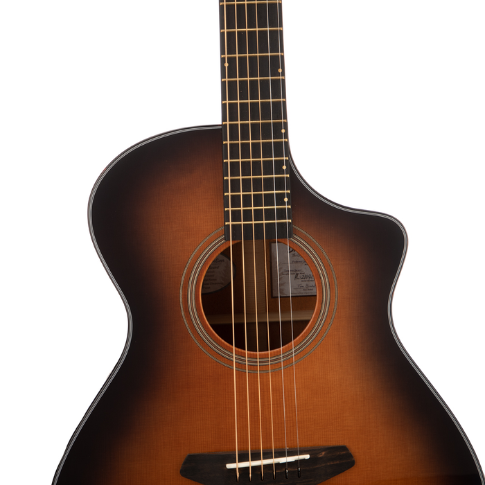 Breedlove Performer Concert Bourbon CE Acoustic Guitar - Bourbon Burst High Gloss - Preorder - New