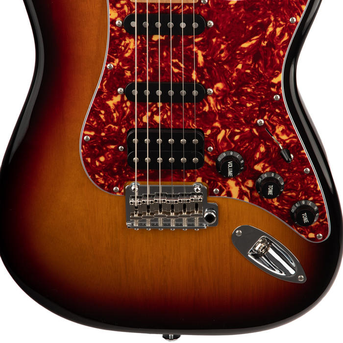 Suhr Classic S Paulownia Electric Guitar - Trans 3-Tone Burst