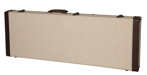 Gator Cases GW-JM ELEC Deluxe Wood Case For Standard Electric Guitars - Journeyman Burlap Exterior