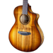 Breedlove ECO Pursuit Exotic S Concert CE Acoustic Guitar - Amber, Myrtlewood - New