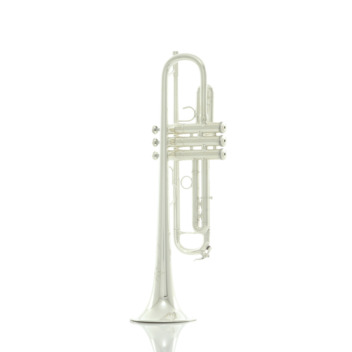 S.E. Shires TRCLW Model CLW Bb Trumpet - Silver Plated