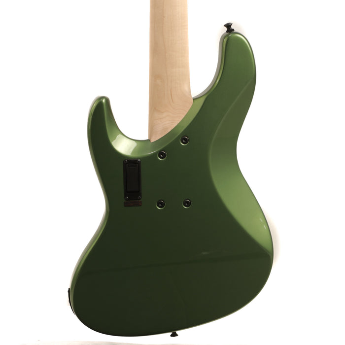 Brubaker USA JXB-5 Standard Electric Bass Guitar - Lime Gold Green Metallic - #014-21