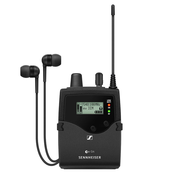 Sennheiser EK IEM G4-A1 Stereo Bodypack Receiver With 1 Pair of IE4