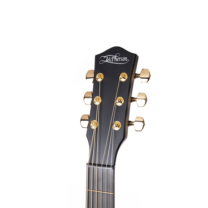 McPherson 2022 Sable Carbon Acoustic Guitar - Camo Top, Gold Hardware - New