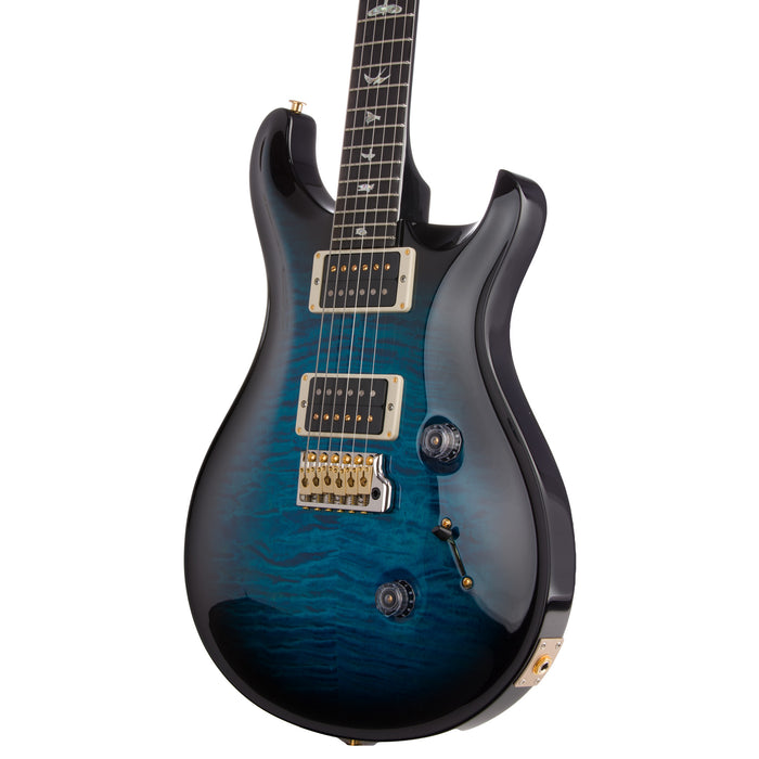 PRS Custom 24 10-Top Electric Guitar - Sapphire Smokewrap Burst Custom Color