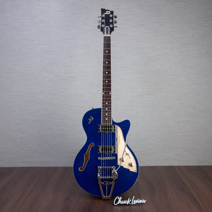 Duesenberg Starplayer TV Electric Guitar - Blue Sparkle - #232211