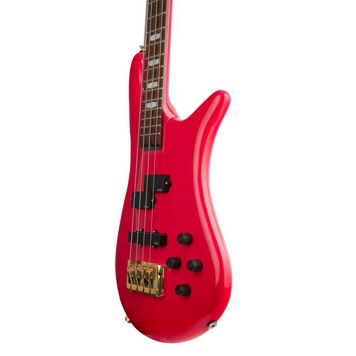 Spector Euro4 Classic Bass Guitar - Solid Red - #21NB16614 - Display Model