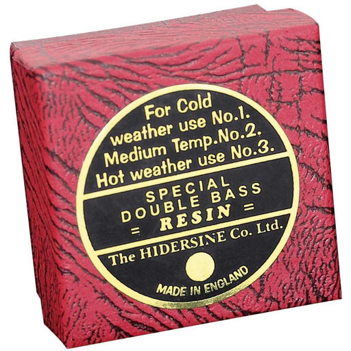 Hidersine Double Bass Rosin No. 2 - Medium Weather Temperature