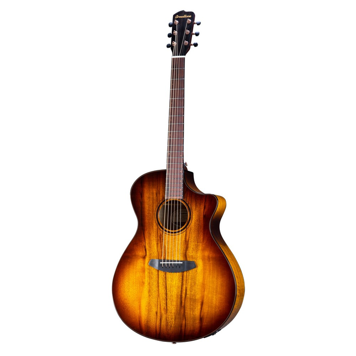 Breedlove ECO Pursuit Exotic S Concerto CE Acoustic Guitar - Tiger's Eye, Myrtlewood - New