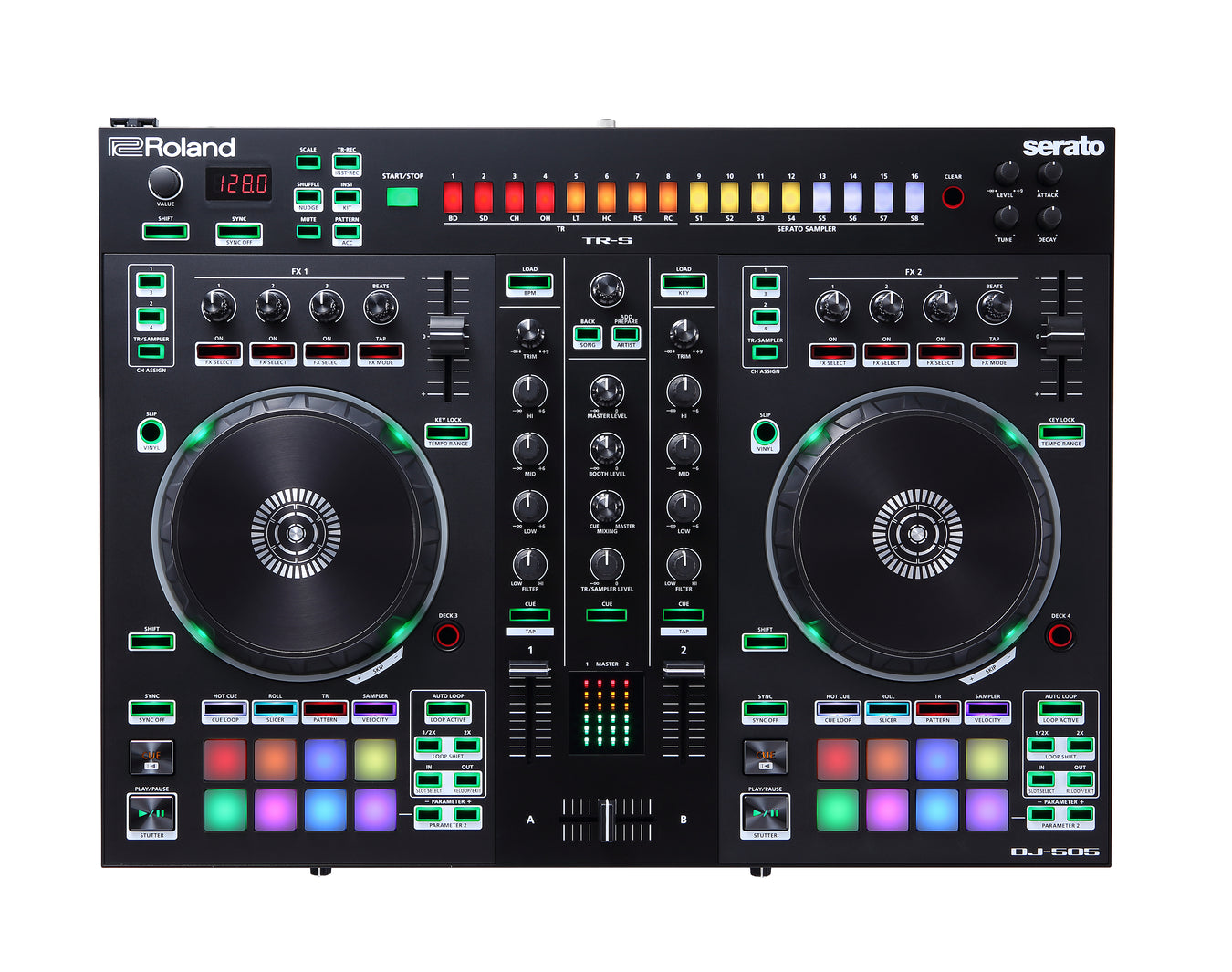 Roland DJ-505 DJ Controller - New