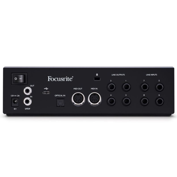 Focusrite Clarett+ 4Pre 18-In/8-Out Audio Interface