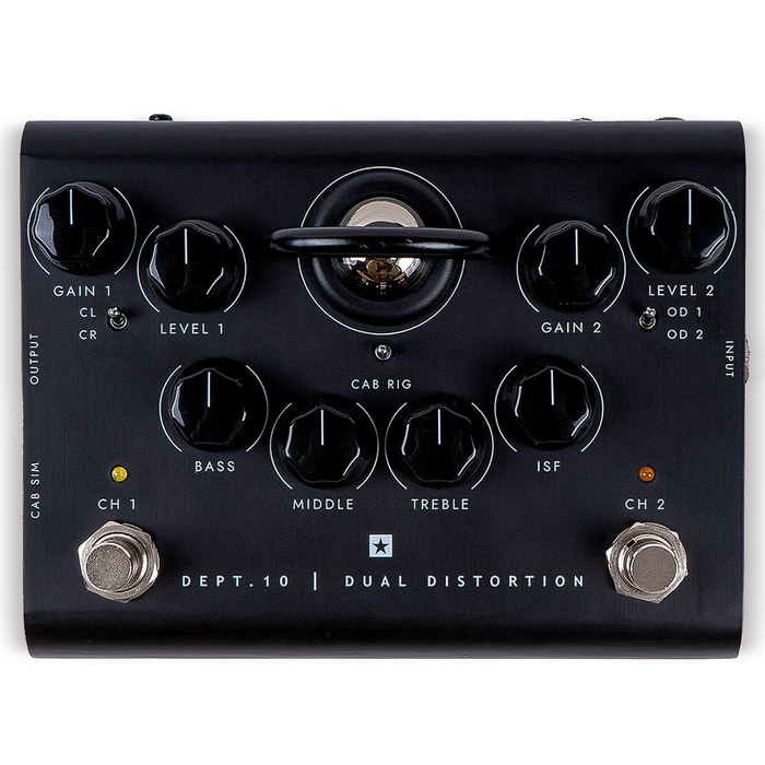 Blackstar Dept.10 Dual Distortion Guitar Pedal - New