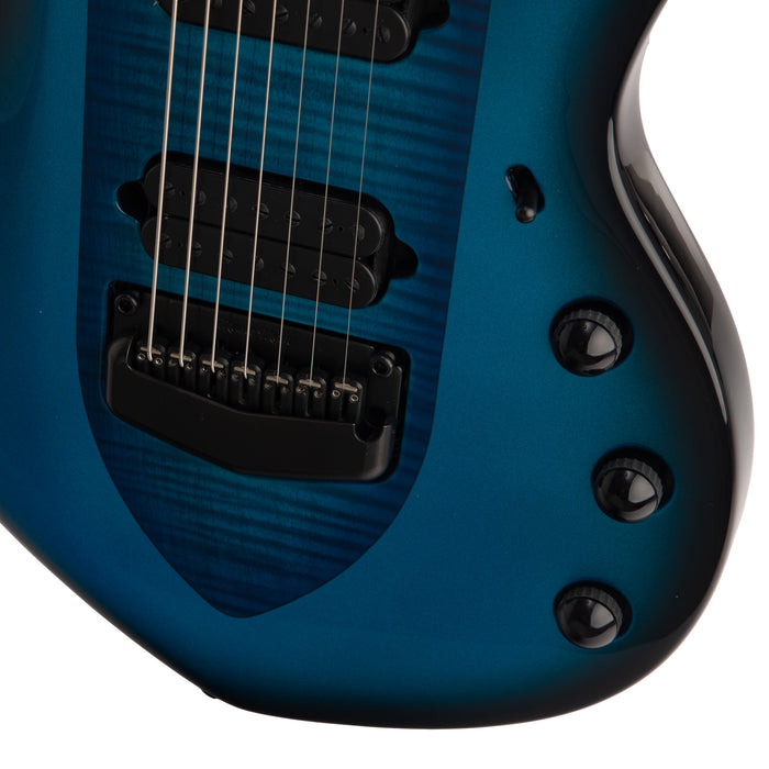 Music Man John Petrucci Signature Majesty 7-String Electric Guitar - Titan Blue