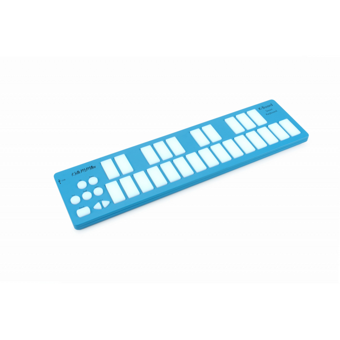 Keith McMillen K-Board-C Mini MPE MIDI Keyboard Controller - Aqua