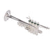 Schilke P5-4BG Beryllium Bell Piccolo Trumpet - Silver Plated - Demo - New