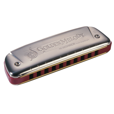 Hohner 542PBX-BF Golden Melody Harmonica, Key of B-Flat