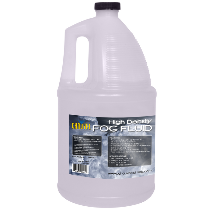 Chauvet Pro HDF High Density Fog Fluid - 1 Gallon