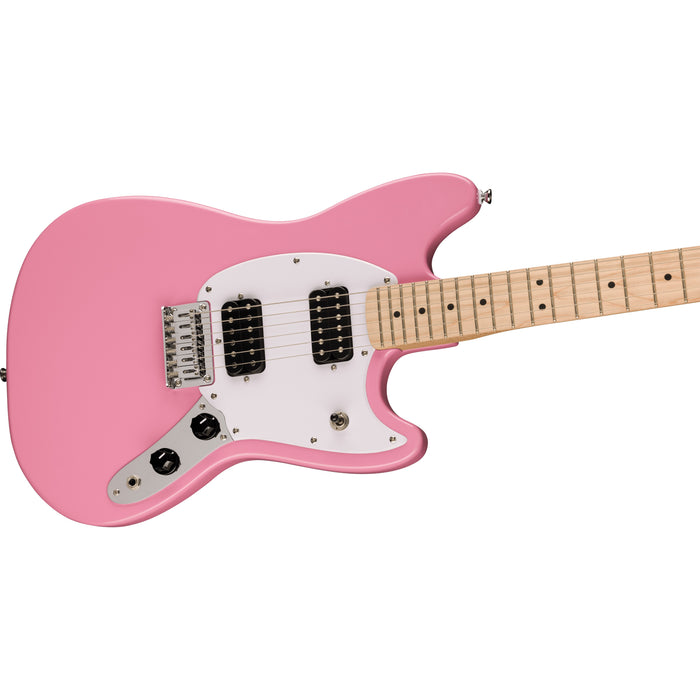 Squier Sonic Mustang HH Electric Guitar - Flash Pink