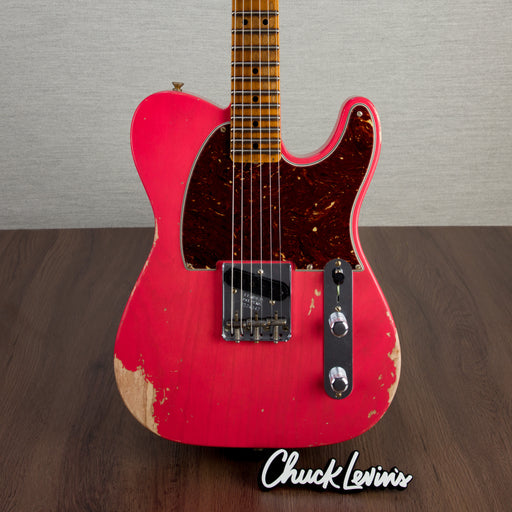 Fender Custom Shop 1950 Esquire Heavy Relic Electric Guitar - Watermelon King - CHUCKSCLUSIVE - #R124047