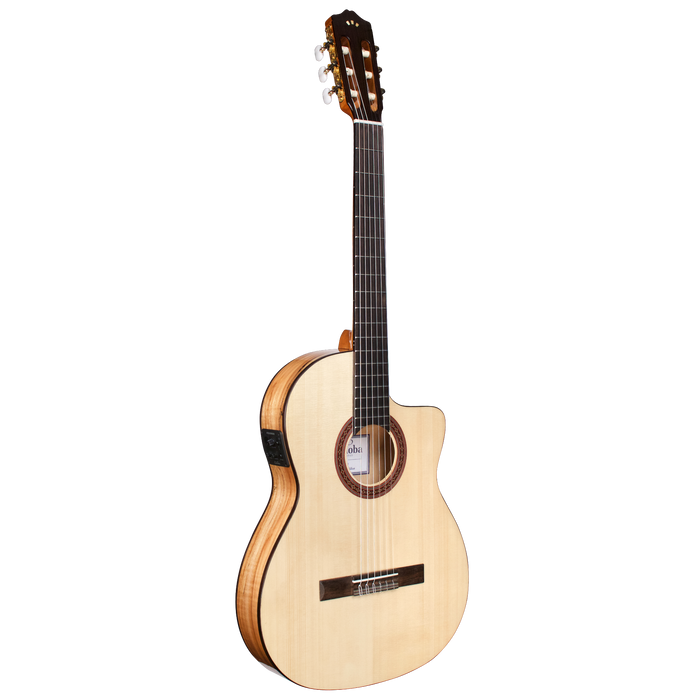 Cordoba C5-CET Limited Edition Thinbody Cutaway Electric Classical Guitar - Spalted Maple - New