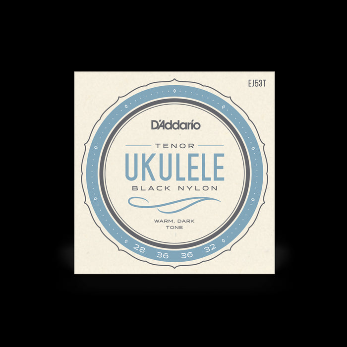 D'Addario Tenor Ukulele Black Nylon Strings