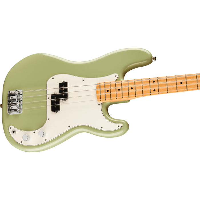 Fender Player II Precision Electric Bass Guitar, Maple Fingerboard - Birch Green