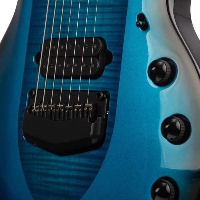 Music Man John Petrucci Signature Majesty 7-String Electric Guitar - Titan Blue