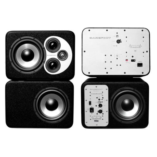 Barefoot Sound MicroStack45 3-Way Active Reference Monitors & Stereo Subwoofers - Pair - Preorder