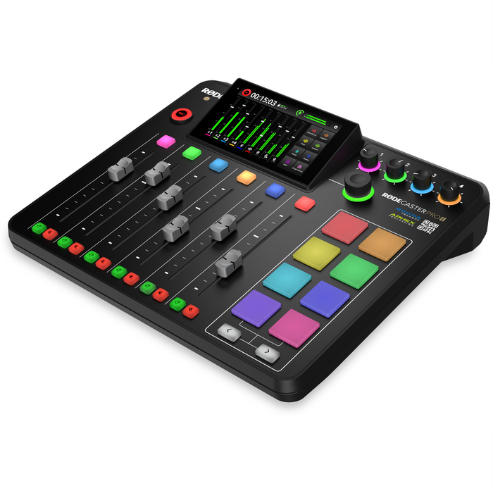 RODE RODECaster Pro II Integrated Audio Production Console - New