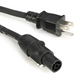 Hosa PRXN Series Power Cord with REAN Power X and Hosa NEMA 5-15P Connectors - 50-feet