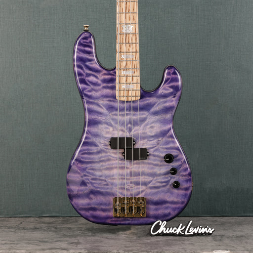 Spector USA Custom Coda4 Deluxe Bass Guitar - Rain Glow - CHUCKSCLUSIVE - #023