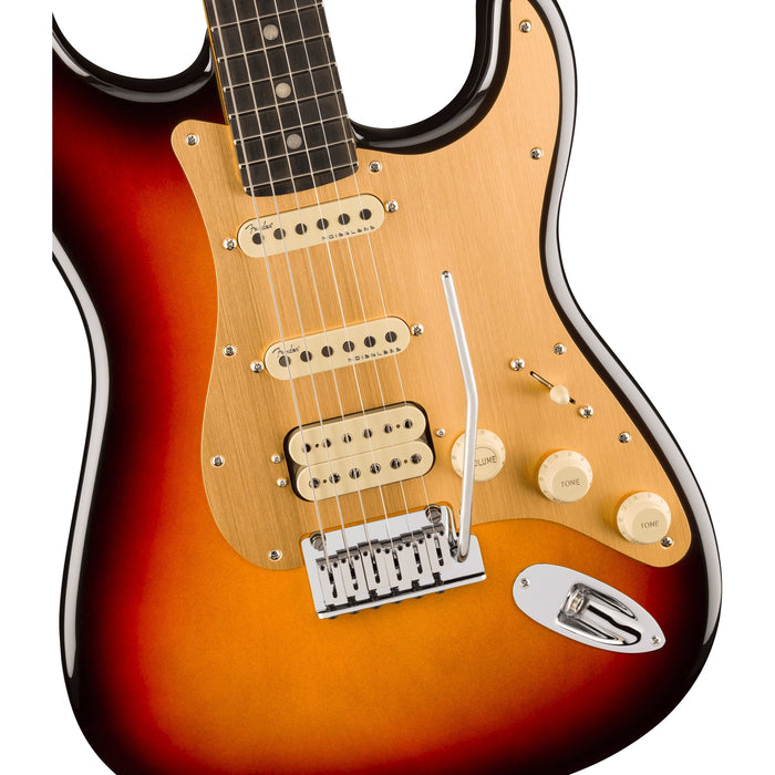 Fender American Ultra II Stratocaster HSS Electric Guitar, Ebony Fingerboard - Ultraburst